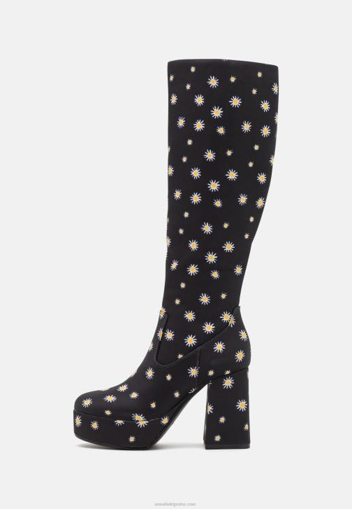 PN6V2250 ženy Anna Field boty na platformě černé