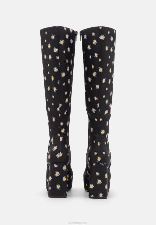 PN6V2250 ženy Anna Field boty na platformě černé