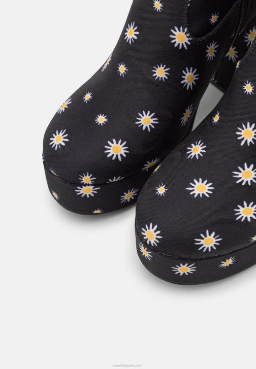 PN6V2250 ženy Anna Field boty na platformě černé