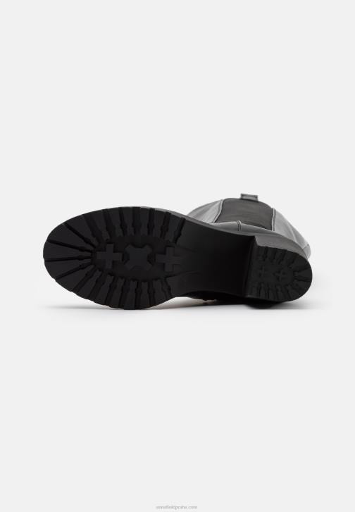 PN6V2254 ženy Anna Field boty na platformě černé