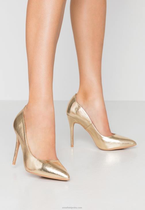 PN6V1610 ženy Anna Field vysoké podpatky zlaté
