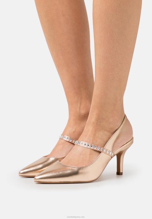 PN6V1611 ženy Anna Field klasické zlaté podpatky