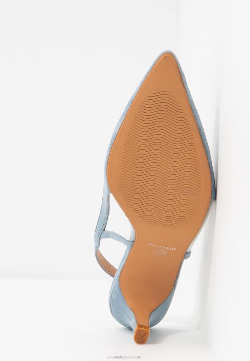PN6V1616 ženy Anna Field klasické modré podpatky