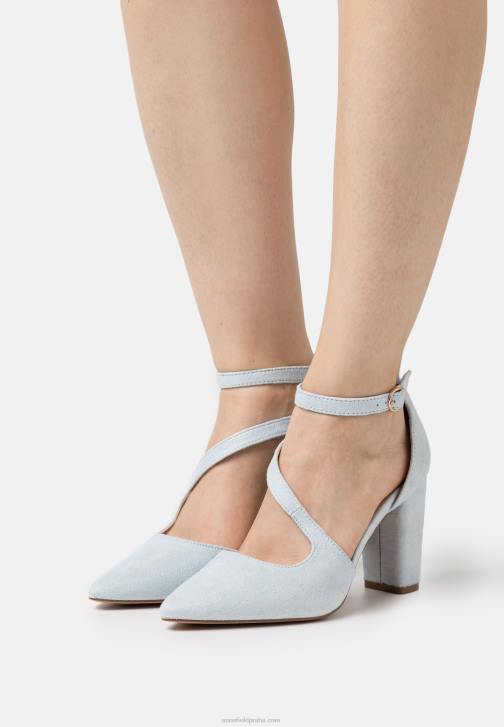 PN6V1621 ženy Anna Field klasické podpatky světle modré