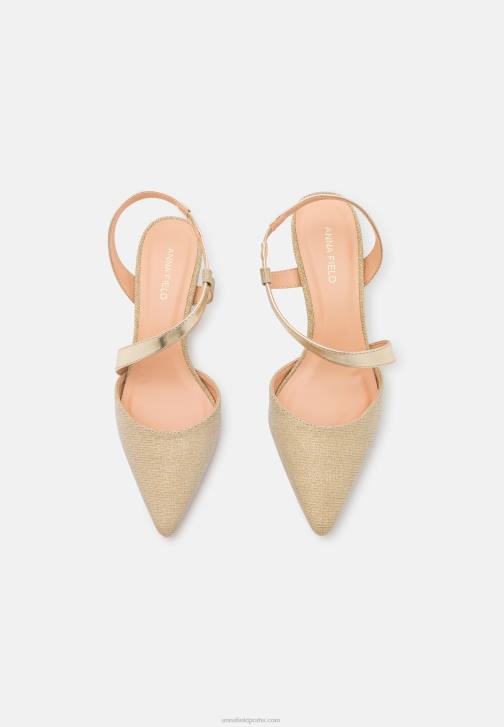 PN6V1631 ženy Anna Field klasické zlaté podpatky