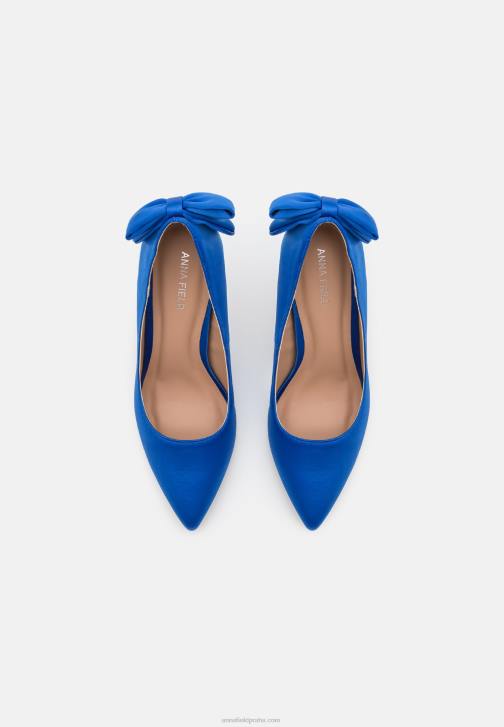 PN6V1646 ženy Anna Field klasické modré podpatky
