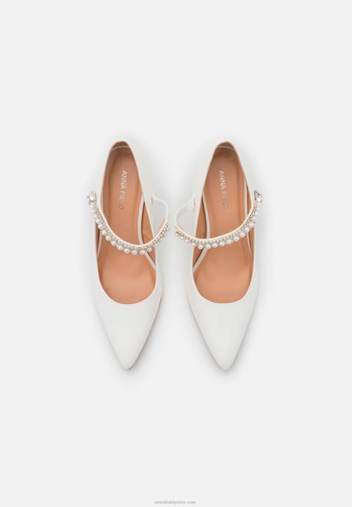PN6V1652 ženy Anna Field klasické podpatky špinavě bílé