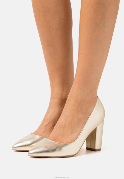 PN6V1675 ženy Anna Field klasické zlaté podpatky