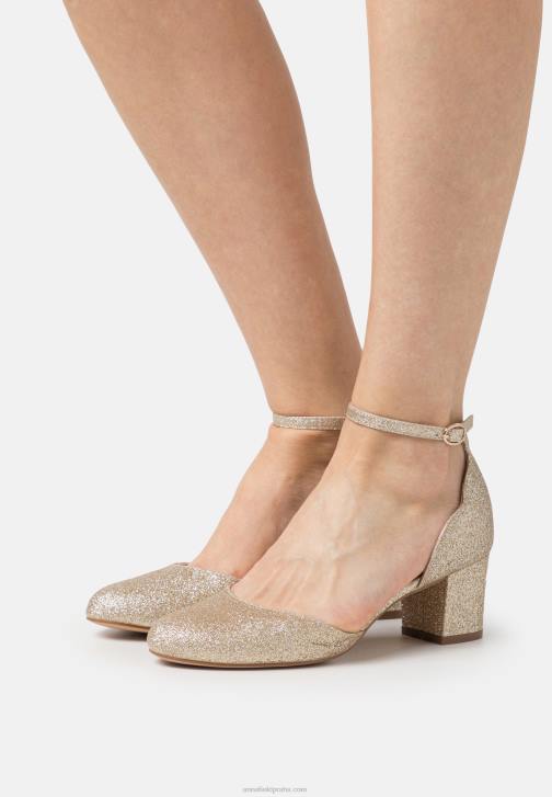 PN6V1677 ženy Anna Field klasické zlaté podpatky