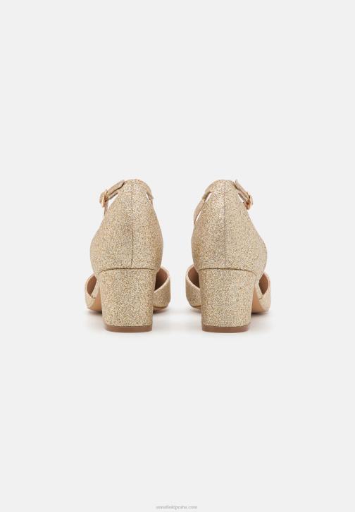 PN6V1677 ženy Anna Field klasické zlaté podpatky