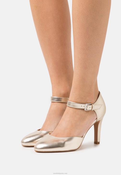 PN6V1692 ženy Anna Field klasické zlaté podpatky