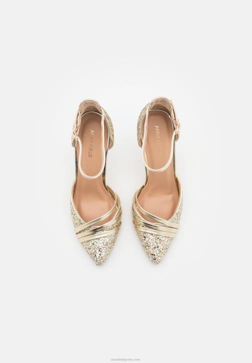 PN6V1702 ženy Anna Field klasické zlaté podpatky