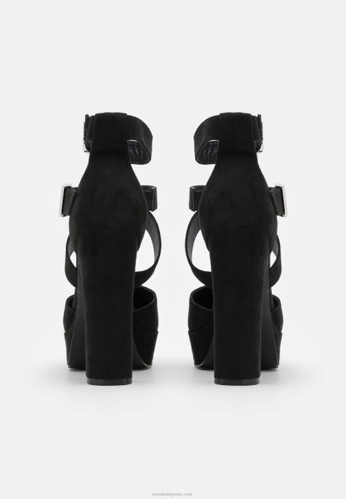 PN6V1724 ženy Anna Field vysoké podpatky černé