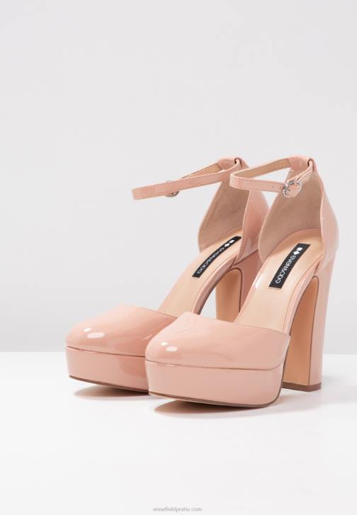 PN6V1734 ženy Anna Field vysoké podpatky světle růžové