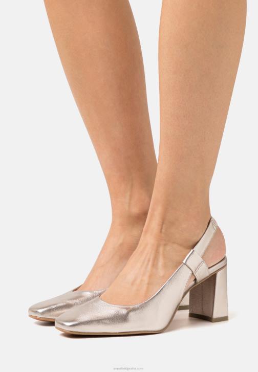 PN6V1752 ženy Anna Field klasické podpatky platinové
