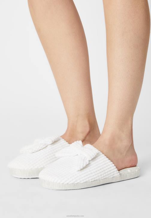 PN6V2279 ženy Anna Field pantofle bílé