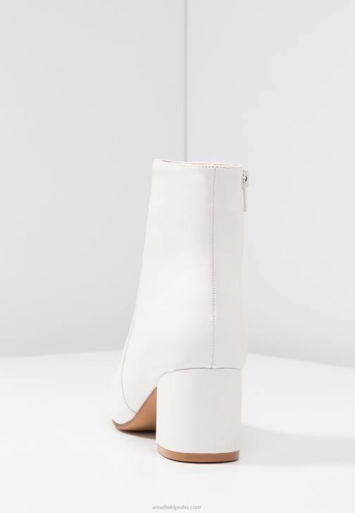 PN6V1890 ženy Anna Field kotníkové boty bílé