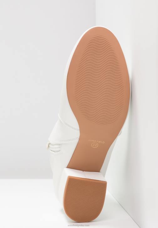 PN6V1890 ženy Anna Field kotníkové boty bílé