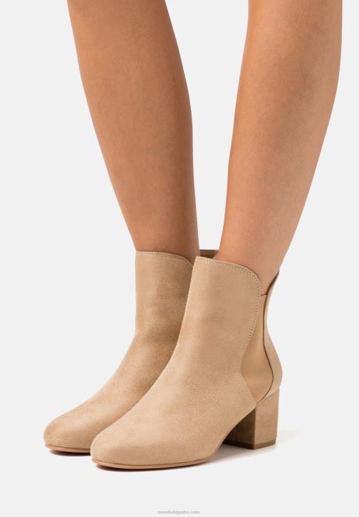 PN6V1892 ženy Anna Field klasické kotníkové boty béžové