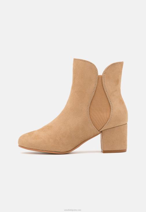 PN6V1892 ženy Anna Field klasické kotníkové boty béžové