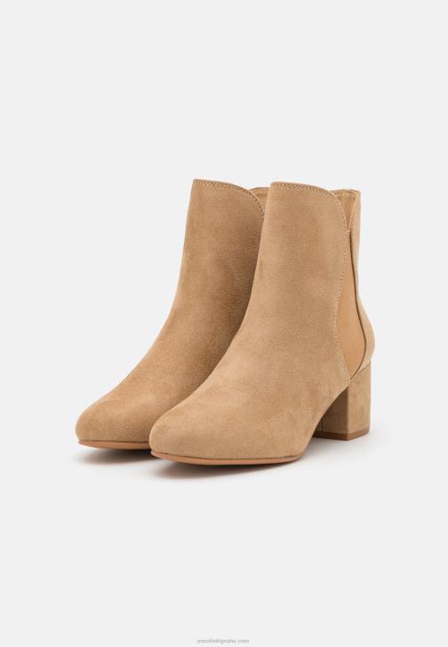 PN6V1892 ženy Anna Field klasické kotníkové boty béžové