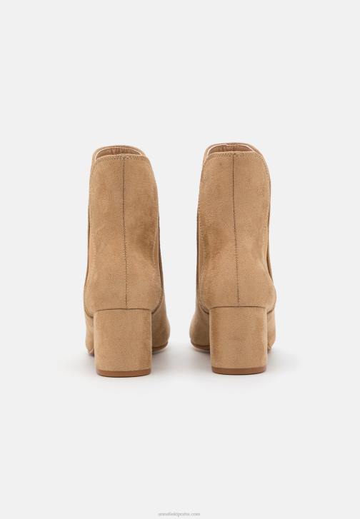 PN6V1892 ženy Anna Field klasické kotníkové boty béžové