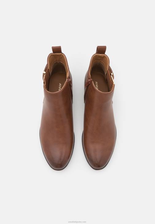 PN6V1899 ženy Anna Field komfortní kotníkové boty koňakové
