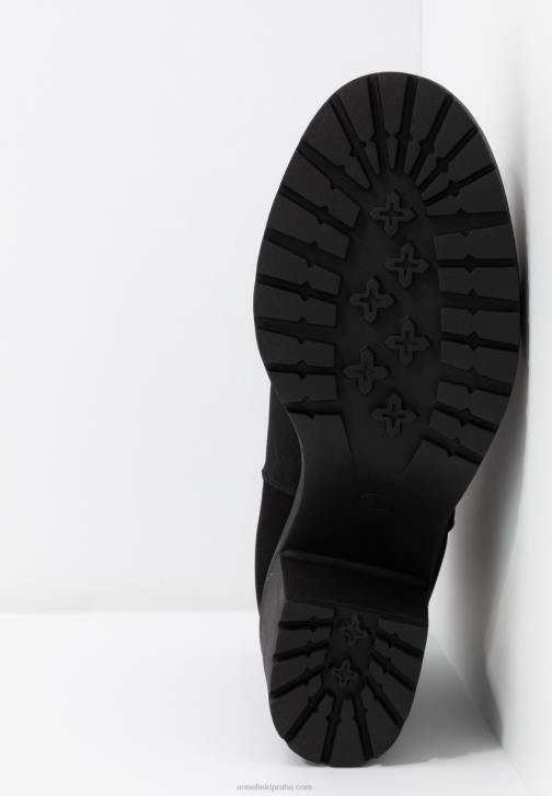 PN6V1901 ženy Anna Field zimní nazouváky kotníkové boty černé