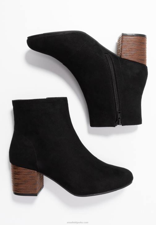 PN6V1904 ženy Anna Field kotníkové boty černé