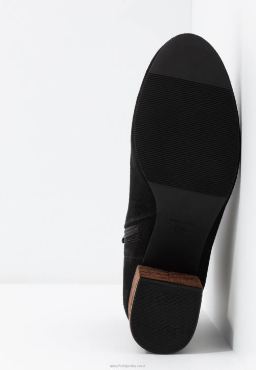 PN6V1904 ženy Anna Field kotníkové boty černé