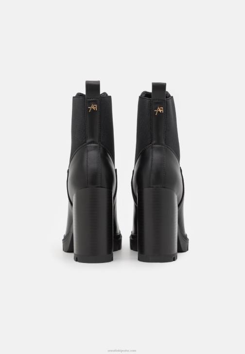 PN6V1917 ženy Anna Field klasické kotníkové boty černé