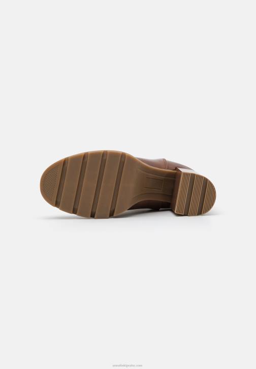 PN6V1920 ženy Anna Field klasické kotníkové boty koňakové