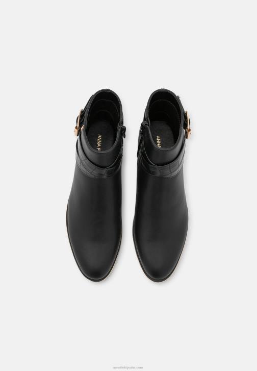 PN6V1924 ženy Anna Field kotníkové boty černé