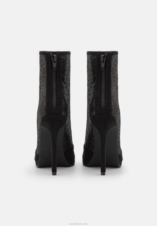 PN6V1929 ženy Anna Field klasické kotníkové boty černé