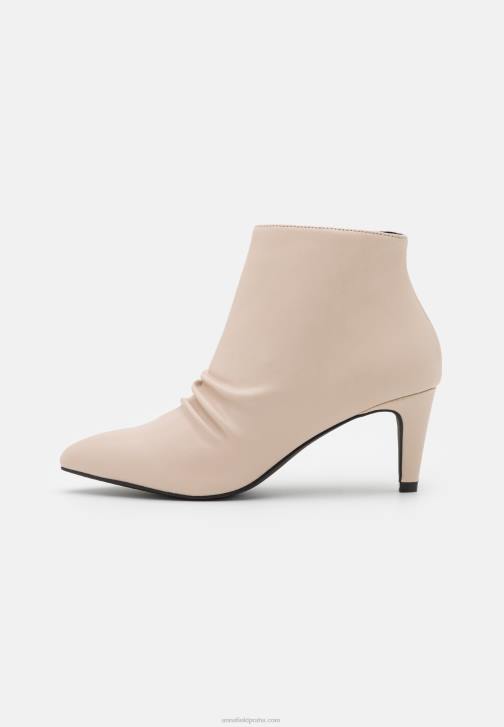 PN6V1933 ženy Anna Field kotníkové boty béžové