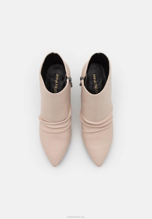 PN6V1933 ženy Anna Field kotníkové boty béžové