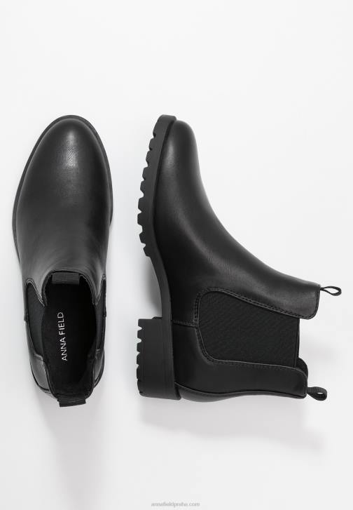 PN6V1936 ženy Anna Field kotníkové boty černé