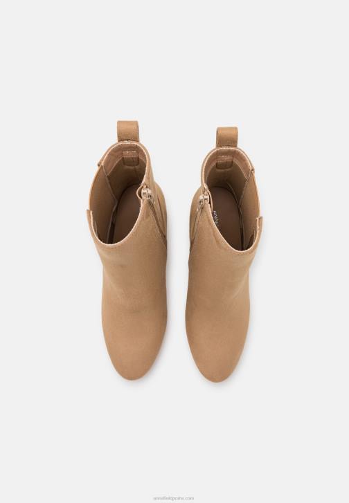 PN6V1937 ženy Anna Field klasické kotníkové boty béžové