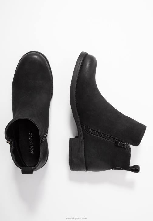 PN6V1938 ženy Anna Field kotníkové boty černé