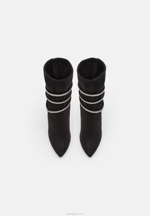 PN6V1939 ženy Anna Field klasické kotníkové boty černé