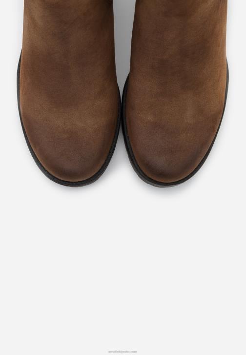 PN6V1940 ženy Anna Field kotníkové kozačky koňakové