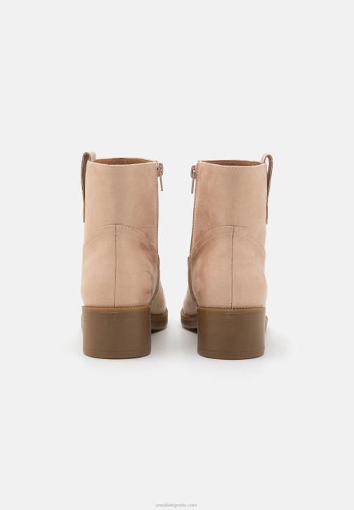 PN6V1942 ženy Anna Field klasické kotníkové boty béžové
