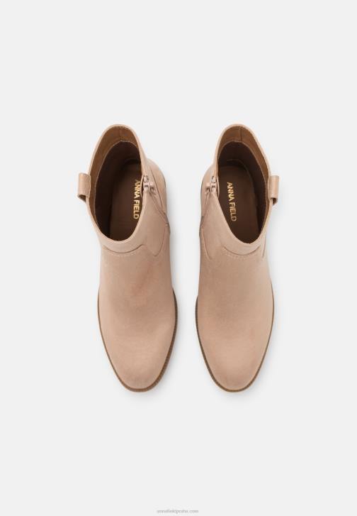 PN6V1942 ženy Anna Field klasické kotníkové boty béžové