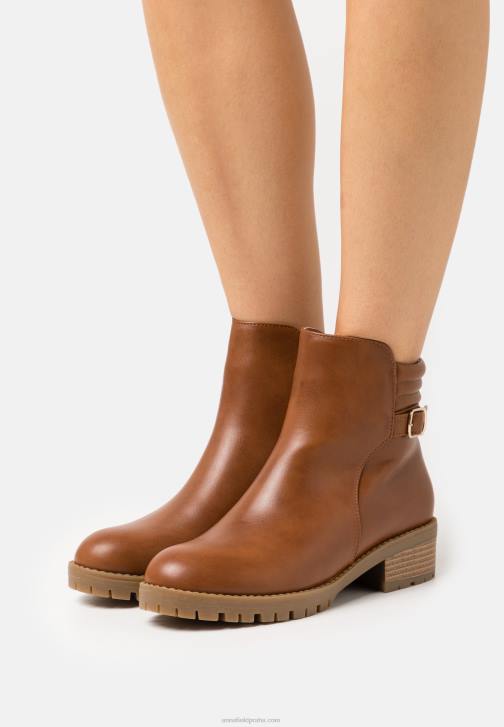 PN6V1948 ženy Anna Field klasické kotníkové boty koňakové