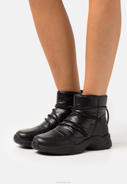 PN6V1969 ženy Anna Field kotníkové boty černé