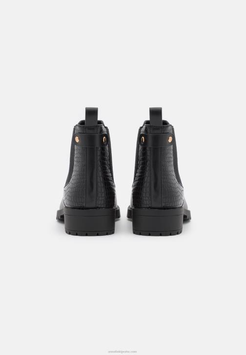 PN6V1976 ženy Anna Field kotníkové boty černé