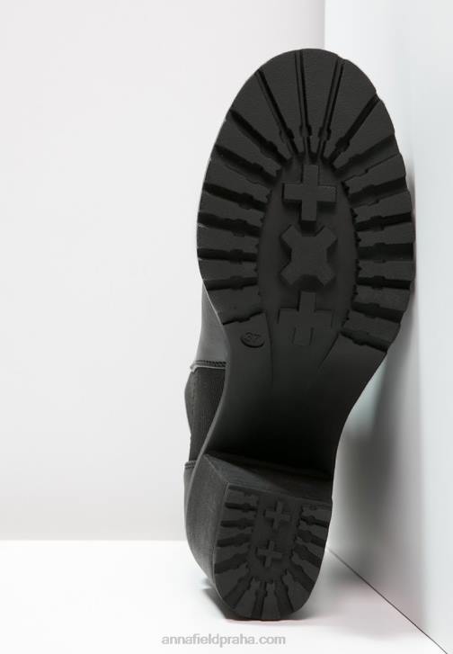 PN6V1979 ženy Anna Field kotníkové boty černé