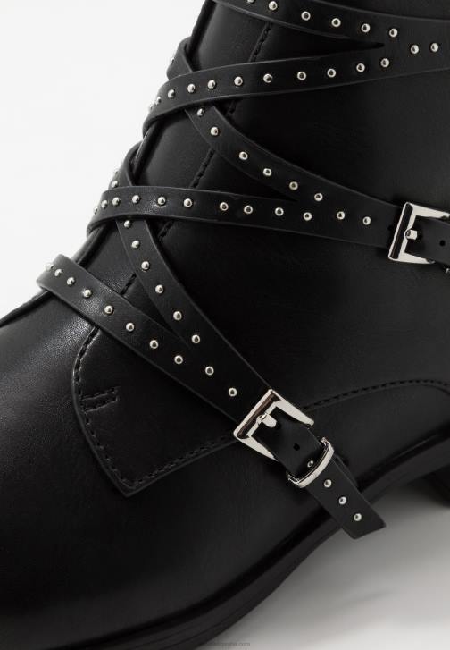 PN6V1984 ženy Anna Field kotníkové boty černé