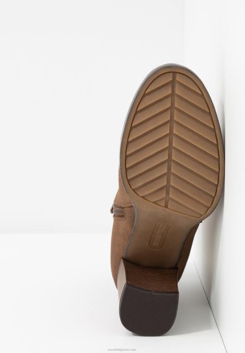 PN6V1991 ženy Anna Field kotníkové kozačky koňakové