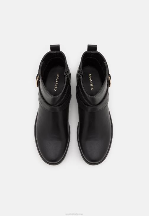 PN6V2003 ženy Anna Field kotníkové boty černé